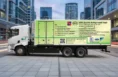 Refrigerated truck on a Singapore cold chain route as operators plan the move to an electric refrigerated truck