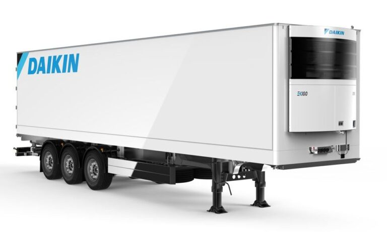 Daikin transport refrigeration unit supplied by Alpha Refrigeration